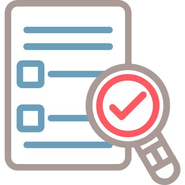 Kontrol listesi simgesini doldurulmuş - taslak biçimi ile kontrol et