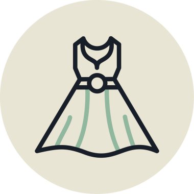 Kişisel ve ticari kullanım için vektör moda simgesi.