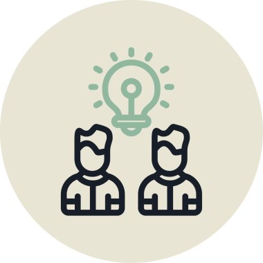 Modern eğitim ikonunun vektör illüstrasyonu