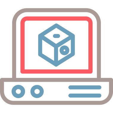 bilgisayar simgesi, vektör illüstrasyonu