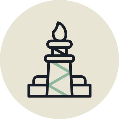 Mum. Web simgesi basit illüstrasyon