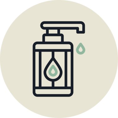 Modern simgenin vektör illüstrasyonu