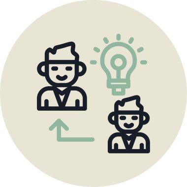 seo modern simgesinin vektör illüstrasyonu