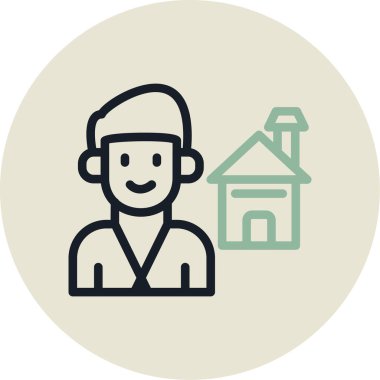 architect icon vector illustration