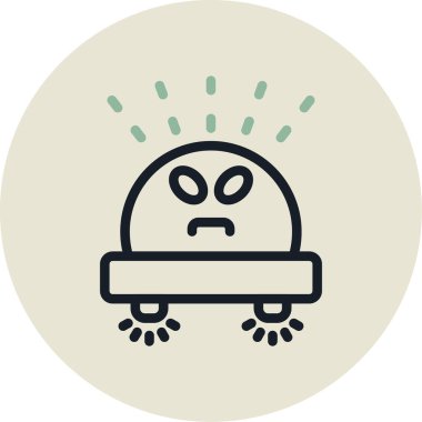 seo modern simgesinin vektör illüstrasyonu