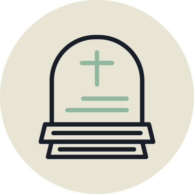 Bir haçın vektör illüstrasyonu