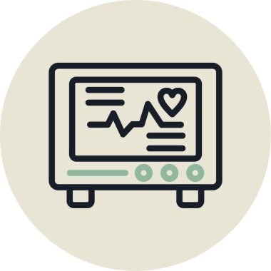 tıbbi simge vektör illüstrasyonu