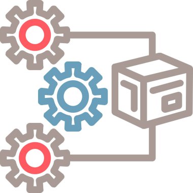 şebeke. Web simgesi basit illüstrasyon