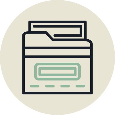 seo modern simgesinin vektör illüstrasyonu