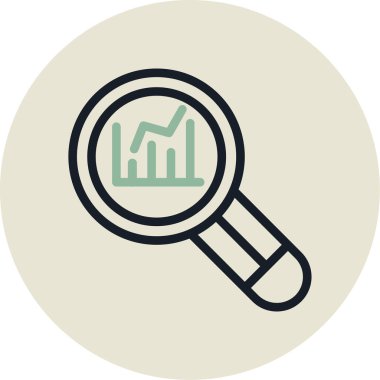 seo modern simgesinin vektör illüstrasyonu