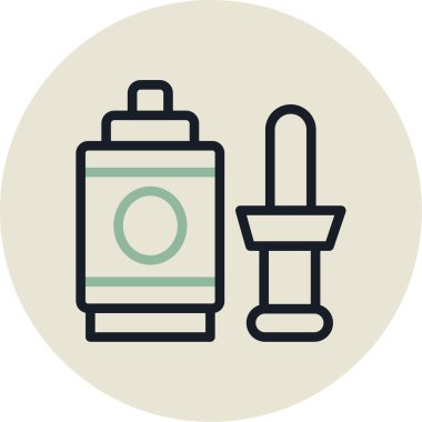 Modern simgenin vektör illüstrasyonu