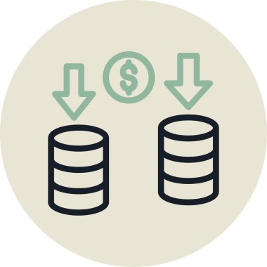 seo modern simgesinin vektör illüstrasyonu