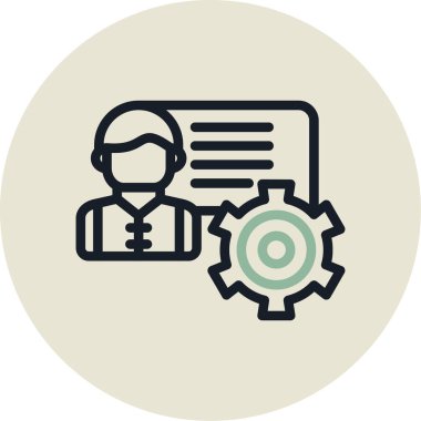 seo modern simgesinin vektör illüstrasyonu