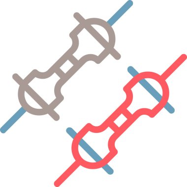 Basit vektör simgesi, Vida illüstrasyonu