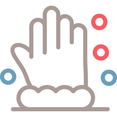 el simgesi vektör illüstrasyonu