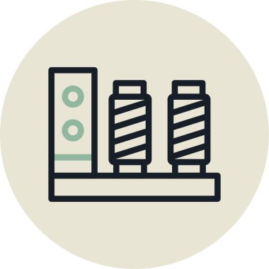 Sunucu. Web simgesi basit tasarım