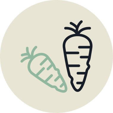 Gıda simgesinin vektör illüstrasyonu