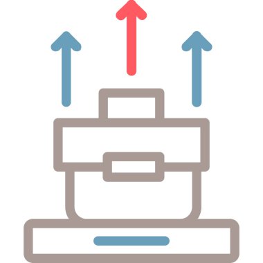 Modern eğitim ikonunun vektör illüstrasyonu