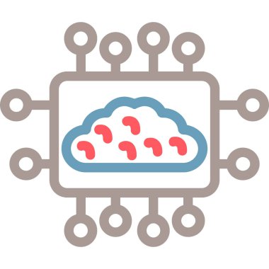 Bulut hesaplama. Web simgesi