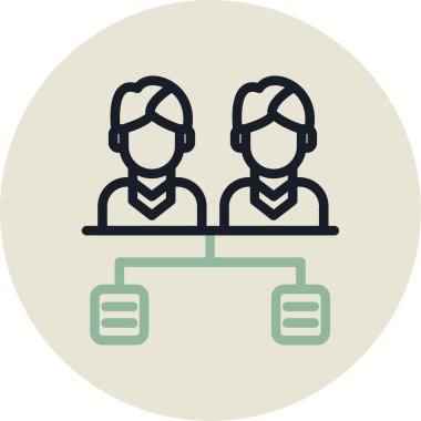 seo modern simgesinin vektör illüstrasyonu