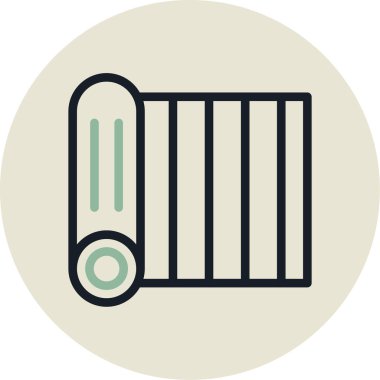 Modern b 'nin vektör illüstrasyonunda müziğin eksik simgesi