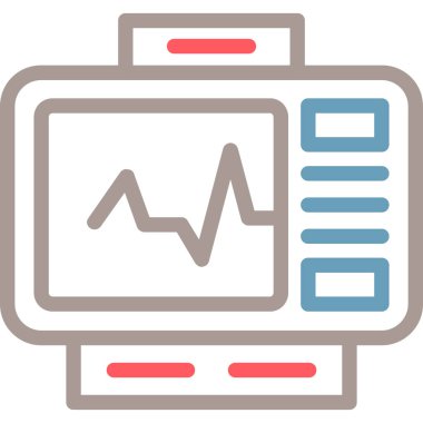 rapor simgesi vektör illüstrasyonu