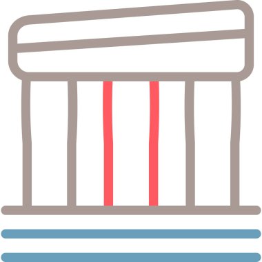 düz biçimli sütun oluşturma simgesi