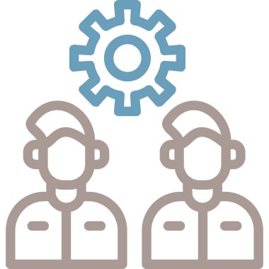 Müşteri servisi. Basit resimleme