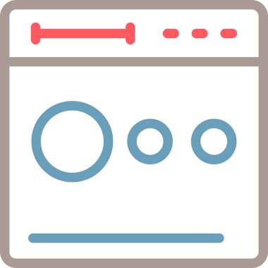 seo modern simgesinin vektör illüstrasyonu