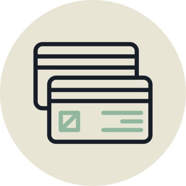 Modern para eksikliğinin vektör çizimi