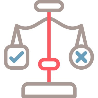Çember içindeki işaretleme işaretinin vektör simgesi