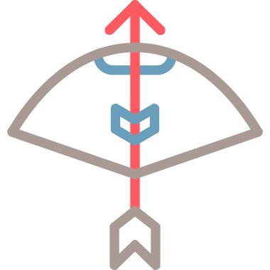 Ok Simgesi Vektör İllüstrasyon Tasarımı