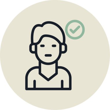 kullanıcı simgesi çizimi