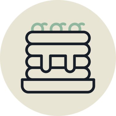 yığın kitaplarının vektör simgesi