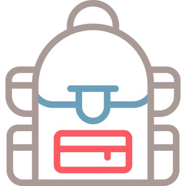 çanta çanta çanta simgesi doldurulmuş taslak biçimi