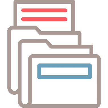 dosya biçimi simgesi, vektör illüstrasyon tasarımı