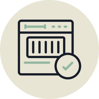 seo modern simgesinin vektör illüstrasyonu