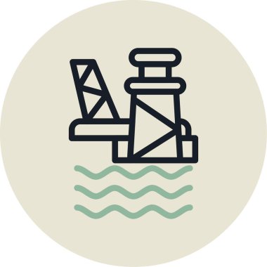 Yağ. Web simgesi basit illüstrasyon