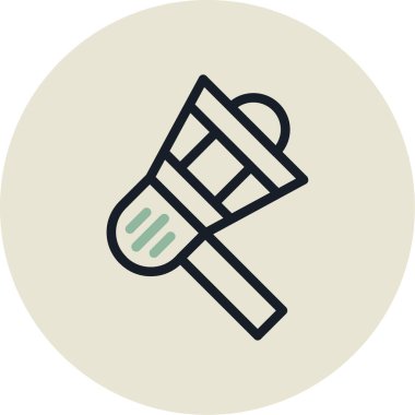 Gıda simgesinin vektör illüstrasyonu