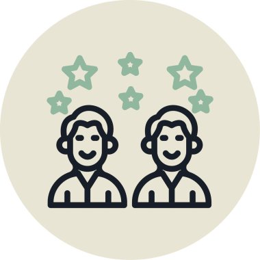 seo modern simgesinin vektör illüstrasyonu