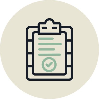 pano vektör dairesi simgesi