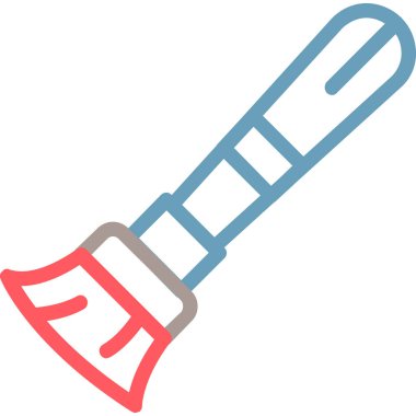 Bıçak. Web simgesi basit tasarım