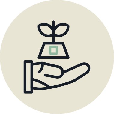 Bir hediyenin vektör illüstrasyonu