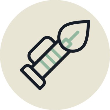 boya fırçası vektör simgesi