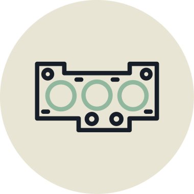 para simgesi vektör illüstrasyonu