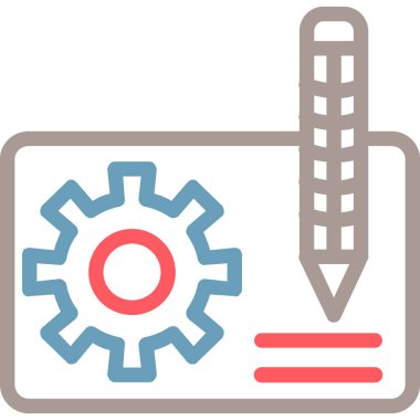 Simge vektör illüstrasyonu ayarlanıyor