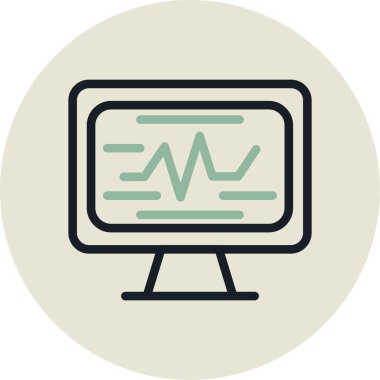 seo modern simgesinin vektör illüstrasyonu