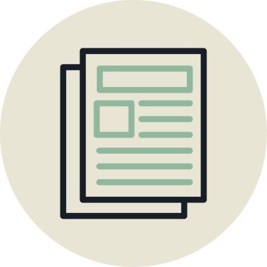 Modern eğitim ikonunun vektör illüstrasyonu