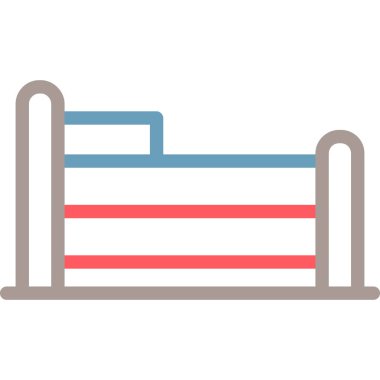 İnşaat ikonu. Web için simge vektör simgelerinin özet çizimi