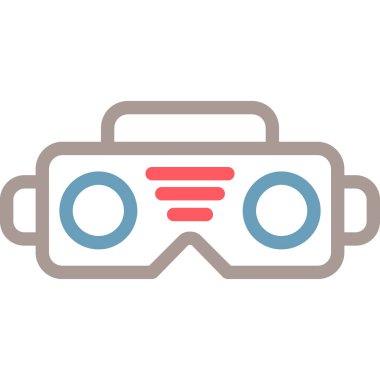 kamera simgesi vektör illüstrasyonu